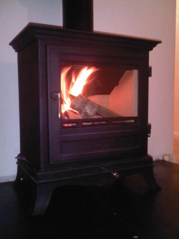 Traditional wood burning stove
