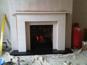 Fireplace installation in Notting Hill