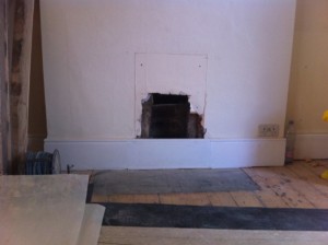 The Burlington Mantel by Chesney's in Wimbledon - Before