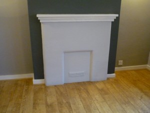 Before Ecoburn 5 Stove from Aarrow installation