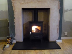 After Ecoburn 5 Stove from Aarrow installation