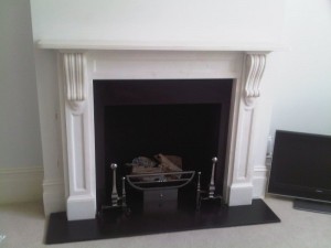 Marble Buckingham Fireplace from Chesney's