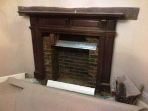 fireplace renovation in Haslemere