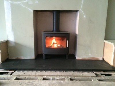 Westfire Two stove installed in Wandsworth, London